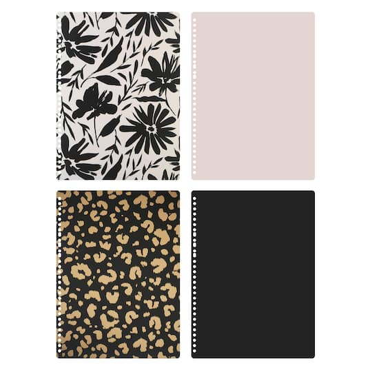 A4 Planner Floral & Leopard Cover Sets, 3ct. by Recollections™